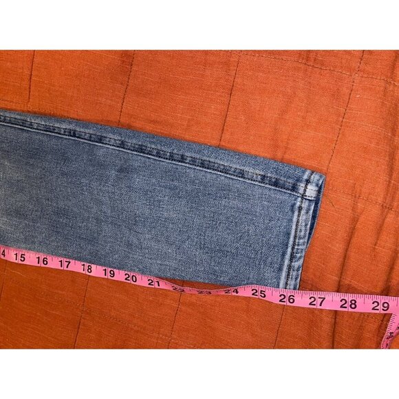 Spanx Blue High-Rise Skinny Stretch Women's Jeans Size Medium - Picture 8 of 9